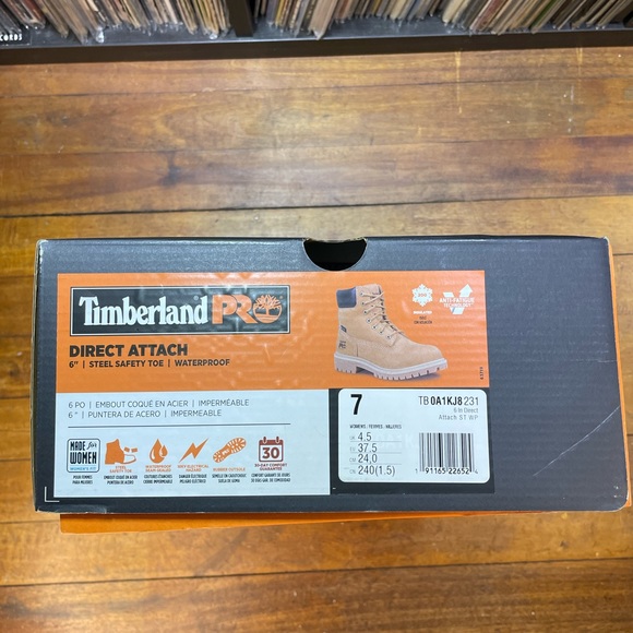 Timberland PRO Women's Direct Attach 6 Inch Steel Safety Toe - Picture 5 of 7